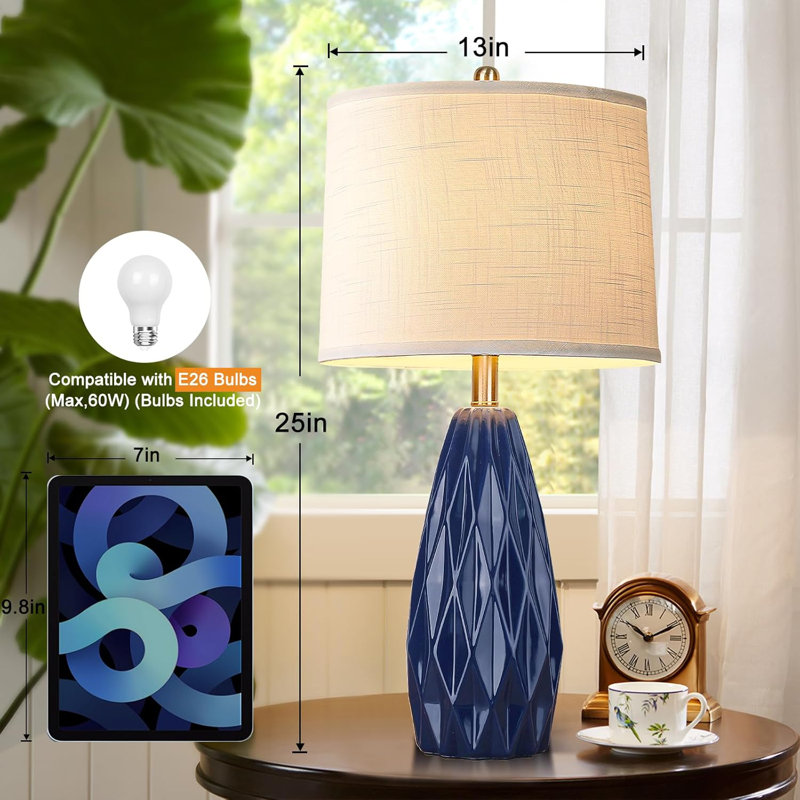 Ivy Bronx Geometric Lamp Table Lamps | Wayfair